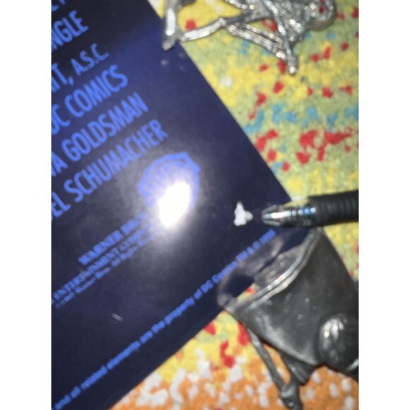 Vtg 1995 Batman Forever Original Movie Poster Art 23 x 35 DC Comics Val Kilmer - Picture 14 of 16